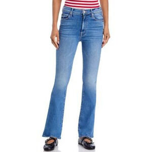 MOTHER High Waisted Weekender Skimp Jeans in Swing And A Miss